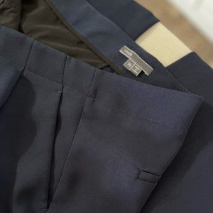 Vince Womens Navy Blue Pants Slacks Trousers Size 10 $225